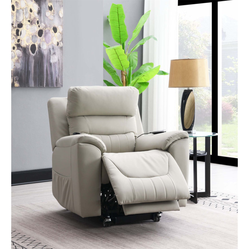 Fauteuil inclinable électrique Marsha avec levage, massage et zéro gravité pour un confort et une détente ultimes