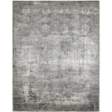 Area Rug in Gray