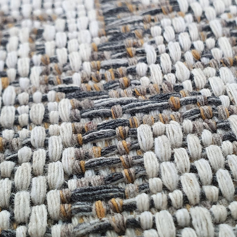 Cruce Oriental Cotton Hand Woven Area Rug, Rectangle 115 x 180cm