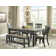 Krout 6 - Person Four Leg Dining Set