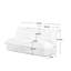 Versatile Convertible Sofa with Multiple Pillows for Living and Bedroom-1679409631