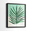 Impression encadrée Verging Palm I-Premium - prête à être accrochée - aucun clou requis - aucun clou requis-1737995888-1737995891