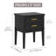 Table de chevet 25,6 po H-598682237