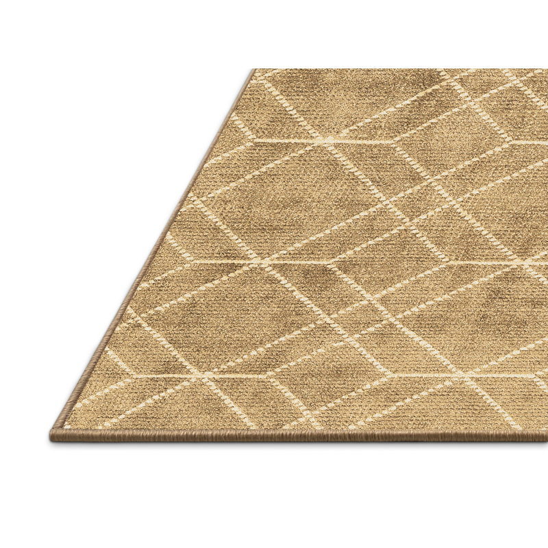 Tapis contemporains brun 1865, Rectangle 2 pi x 3 pi