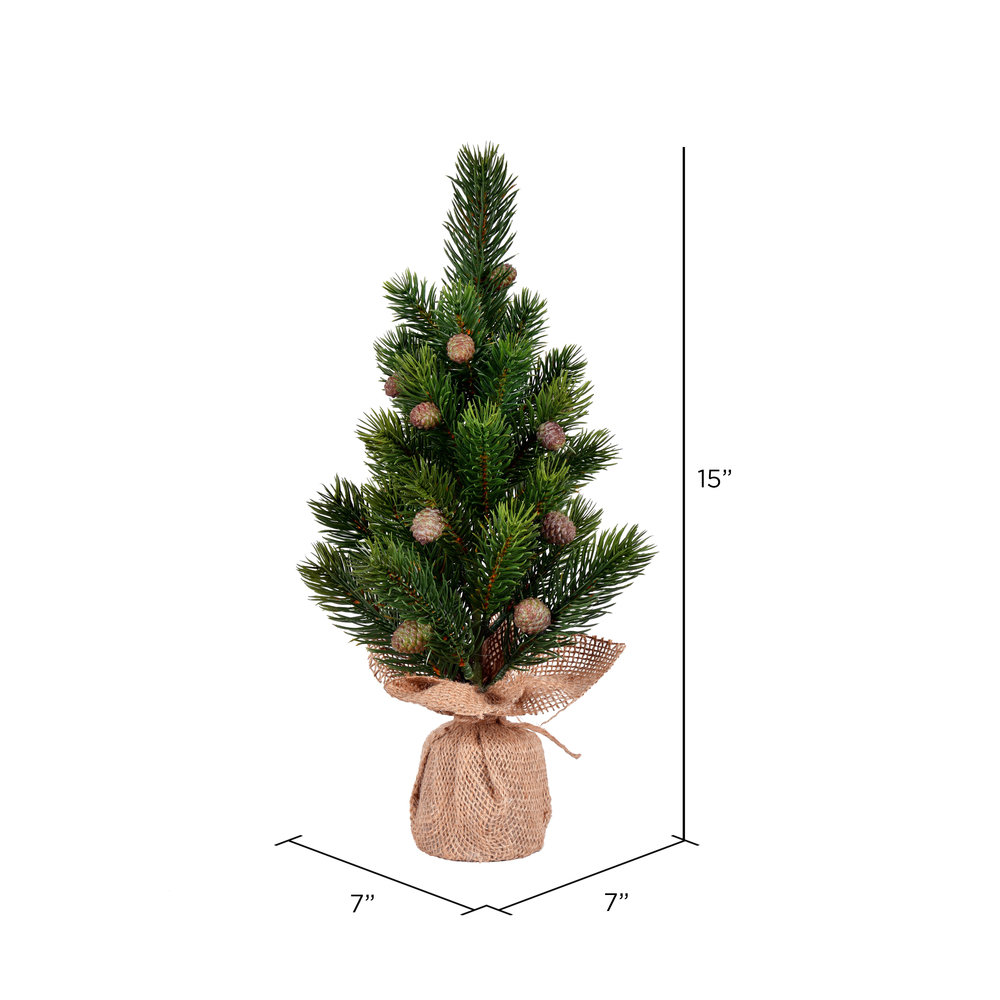 Vickerman Spruce Sapling Artificial Christmas Tree