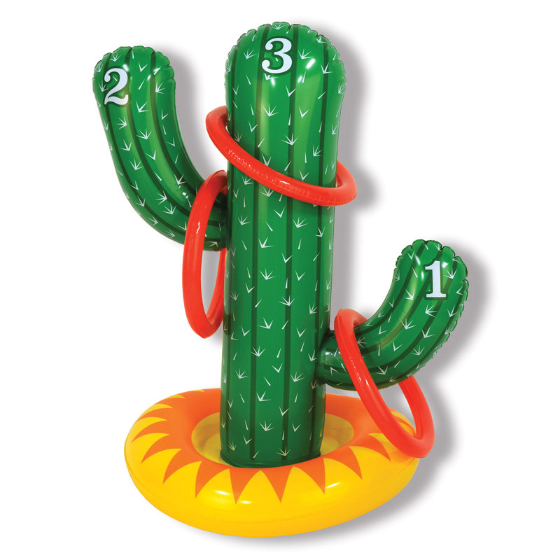 Anneau de cactus gonflable