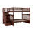 Flinn Kids Solid Wood Staircase Bunk Bed-773588850-773588920