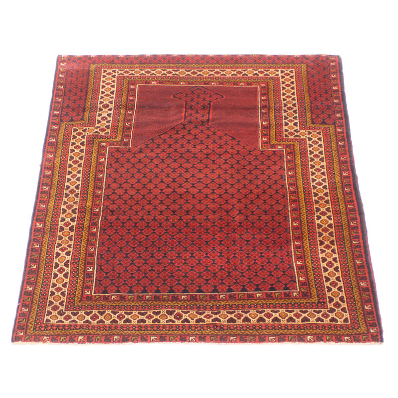 Tapis bourgogne Teimani 3 pi 4 po x 5 pi 3 po