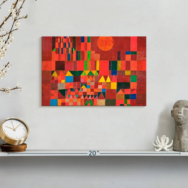 Abstrait géométrique Avery, H 8 po x l 12 po