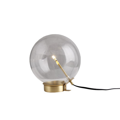 Uma Metal Globe Lamp