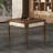 Solid wood Brown Automatic Mahjong Table for Chinese Rules