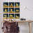 Yoga Chicks Funny Farm Animals Tranquil Stretching Birds 9pc Stretched Canvas Wall Art Set by Lucia Heffernan-66031037