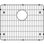 Grille d’évier 14,38" x 17,38"