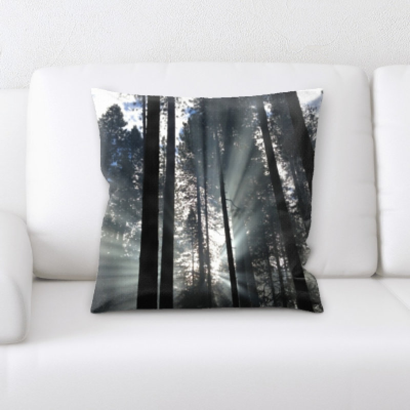 Microsuede Throw Pillow