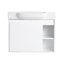 Ensemble de meuble-lavabo mural simple 28 po avec plateau en céramique Oakchade-546604952-546604954