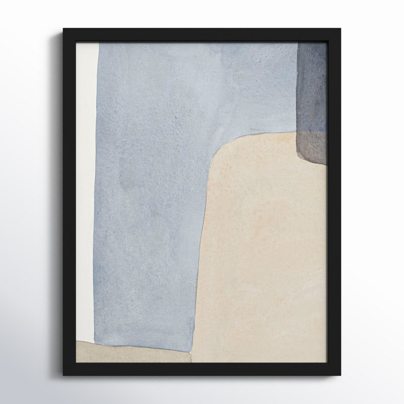 Dreamy Hues Painting by Julia Balfour, 25" H x 20" W x 1.25" D, Black Framed Paper