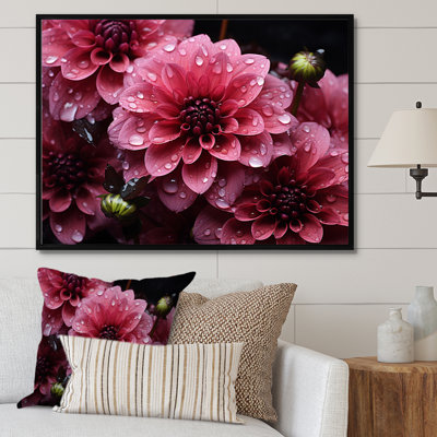 " Majestic Pink Dahlia III "