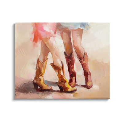 " Southwestern Cowgirls Dancing " by Ziwei Li