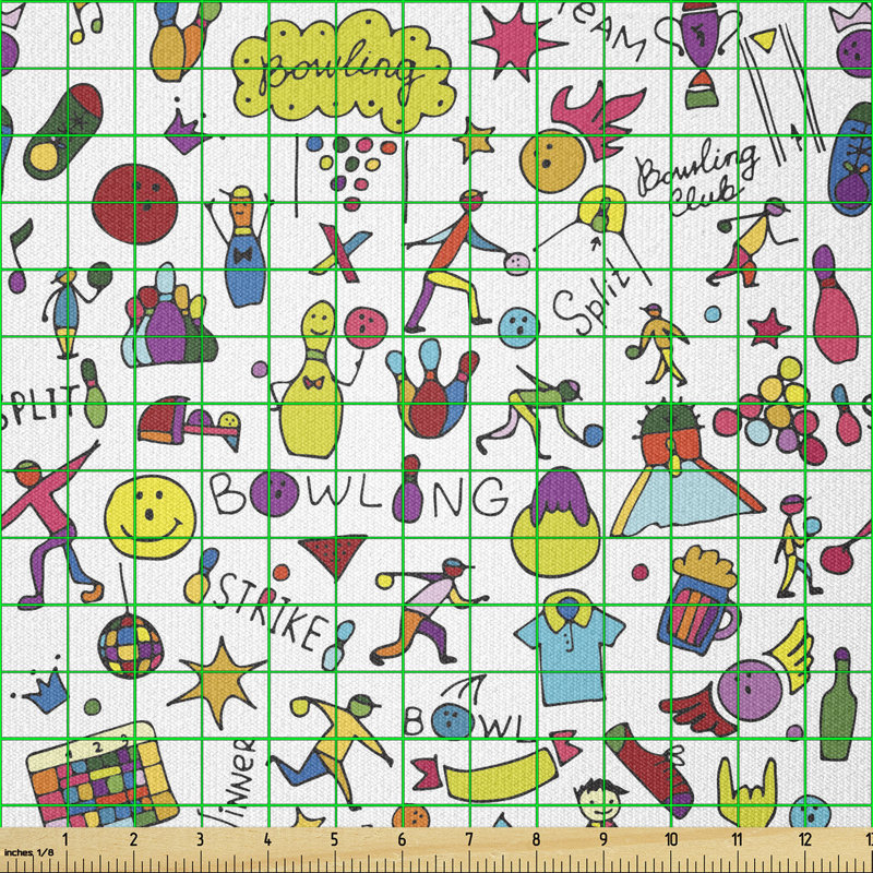 Dequasha Colourful Design Hobby Game Multi-Purpose Fabric