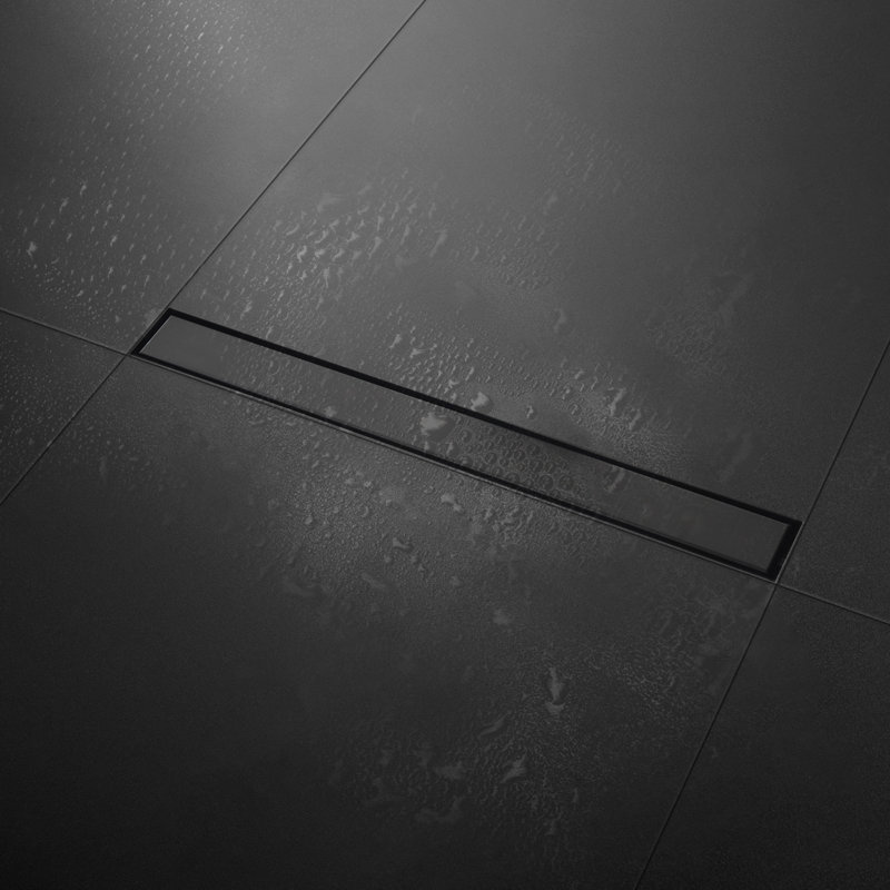 Linear Grid Shower drain
