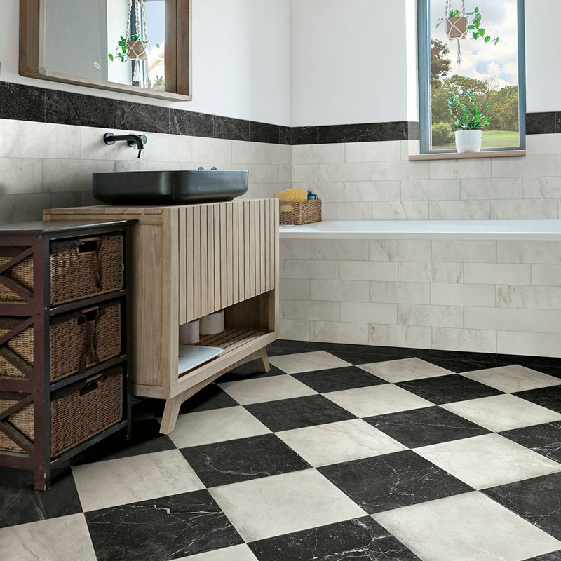 Verona 12X12 Aurelia And Zenobia Checkerboard