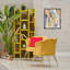 «Madrid City Architecture», art mural sur toile flottante brune, design par June Erica Vess-972093371-972907314