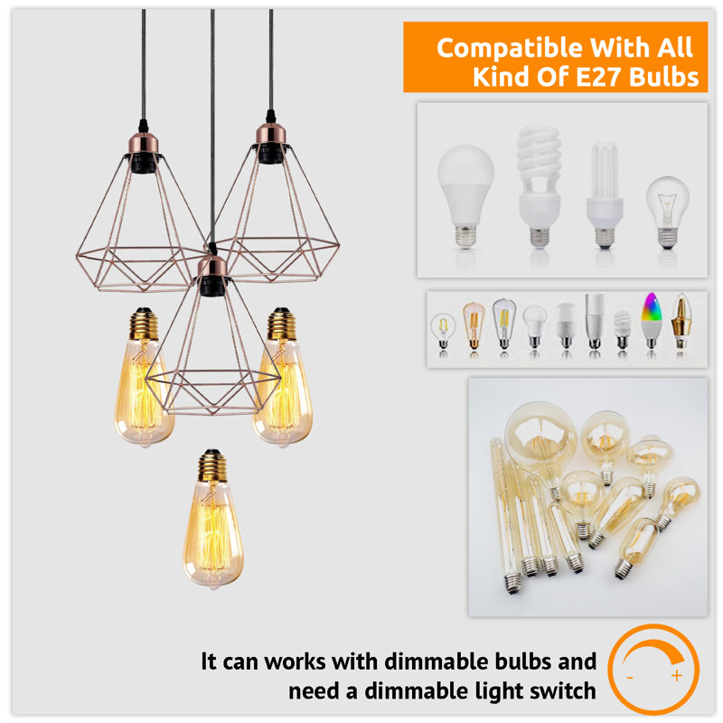 Pamrapo 1 - Light Cluster Pendant, Yes