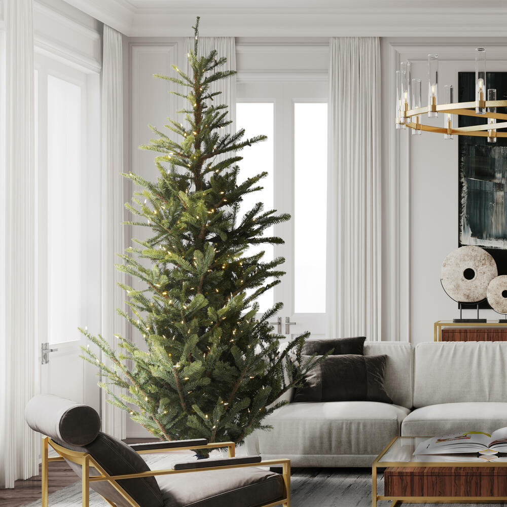 12' Pre-Lit Christmas Tree, 12' H