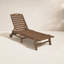 Chaise longue à roulettes Lakeside POLYWOOD-9706104