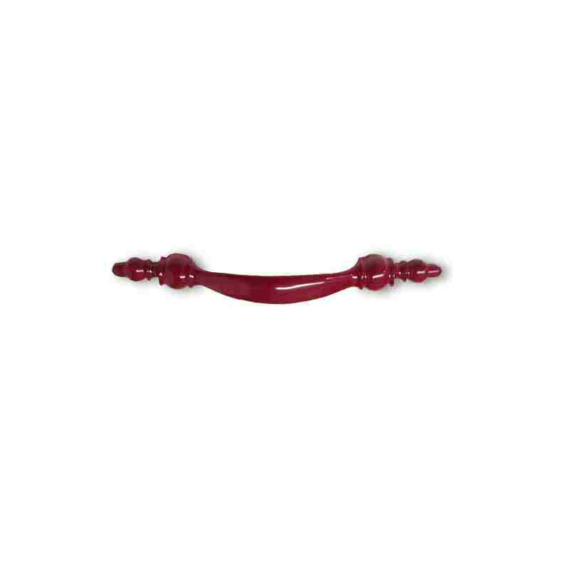 3" Painted Pull Cranberry