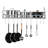 Wall Mounted Silver Pot Rack