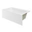 Baignoire en alcôve avec tablier d'angle 60 "x 32" Claire-62431569