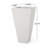 Outdoor Modern MGO Small Cast Stone Planter-460332194-460332193