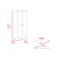 Armoire de cuisine, garde-manger, blanc