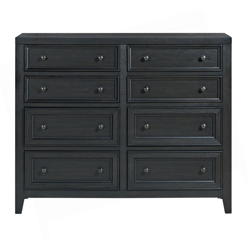 Rangement polyvalent pour commode et commode multi-tiroirs, Noir