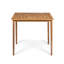 Outdoor Minimalist Acacia Wood Rectangle Bar Table - Dark Gray-1551442481