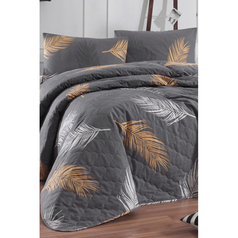 Ensemble de couvre-lit / couvre-lit Golden Leaves