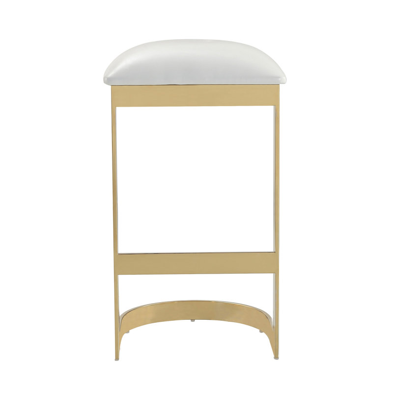 Tabouret de bar Aura, Blanc