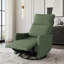Fauteuil inclinable manuel pivotant avec rotation à 360 ° et coussin rembourré-2109256928
