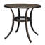 Table d'appoint en aluminium thermolaqué Reinna-111631012