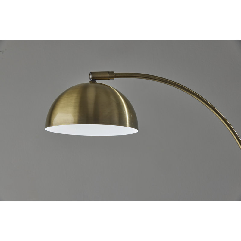 Badlingham 57.75'' LED Arched Floor Lamp