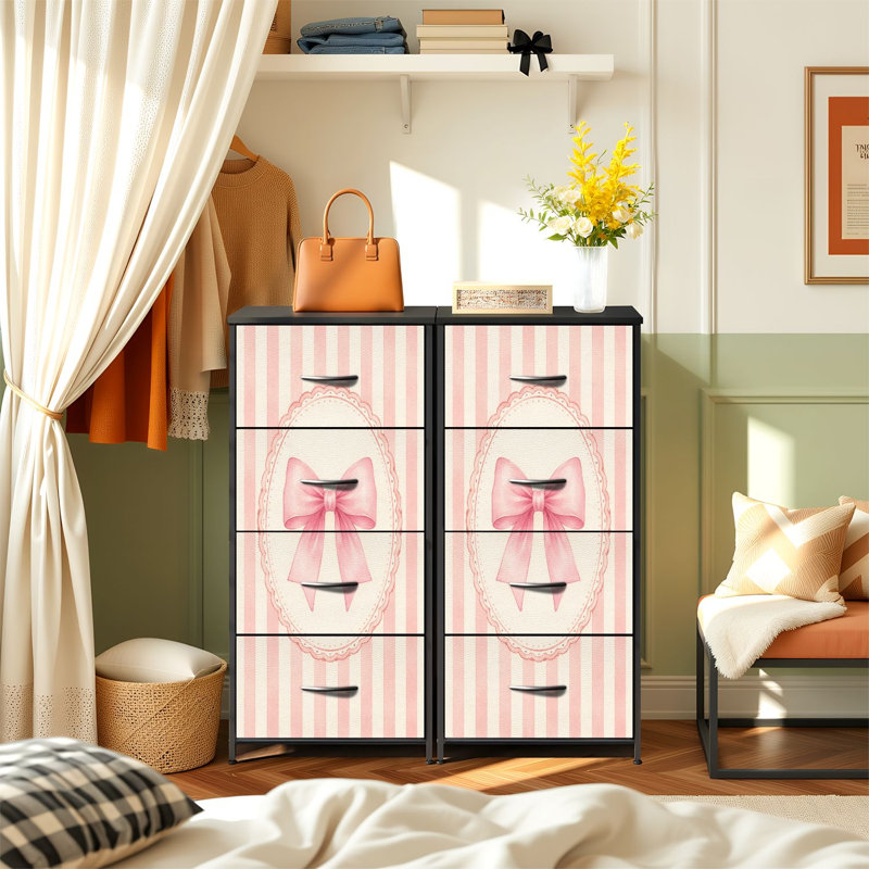Commode de rangement verticale 4 tiroirs