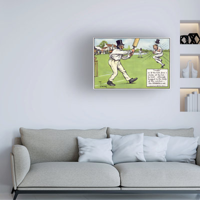 Charles Crombie Caught, Fromlaws Of Cricket, édité en 1910