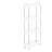 Coster 15.7'' W Steel Storage Rack with Wheels