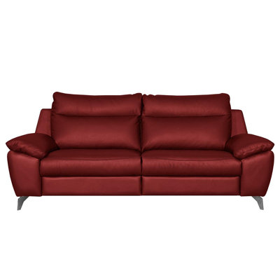 Edema Genuine Leather 2-Seat Reclining Sofa