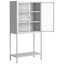 Armoire de rangement en métal 59 po H-558078813