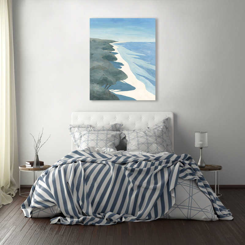 Sunday Morning Print by Barclay Butera, Image Brush Gel, 45" H x 36" W x 1.5" D
