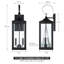 Lanterne murale d'extérieur en métal 2 lumières H 25,7 po Gaudencia-758320777