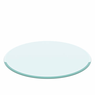 Round Tempered Glass Table Top