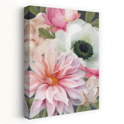 Pink Spring Mix Contemporary Spring Flower Art